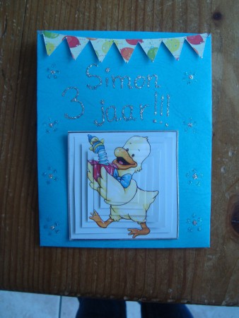 Cadeau verpakking voor een cadeaubon 