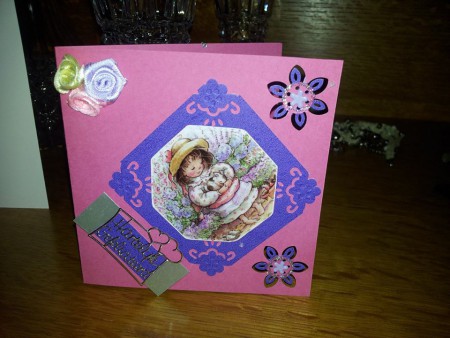 Verjaardagskaart vrouw